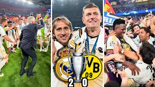 🤪LAS REACCIONES Y CELEBRACIONES MÁS LOCAS DEL REAL MADRID DESPUÉS DEL TÍTULO