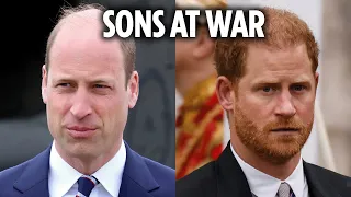 Harry and William will NEVER make up - King Charles is stuck in the middle of warring sons