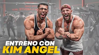 ENTRENO CON KIM ANGEL A 9 DÍAS DE COMPETIR | MENS PHYSIQUE MAURO FIALHO IFBB PRO