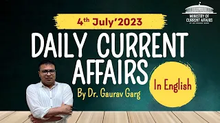 Best Current Affairs by Dr Gaurav Garg in ENGLISH for All Banking Exams | StudyIQ Current Affairs