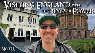 Visiting England for Tolkien Tour, Rings of Power Sneak Peek, & Showrunner Q&A!