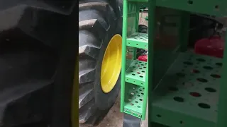 Осмотр комбайна перед покупкой John Deere 9780CTS, второе видео