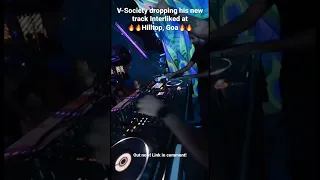 V-Society dropping his new release at Hilltop Festival, Goa