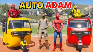 Adam Became Auto Driver In Gta 5 | Gta 5 In Telugu