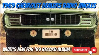 1969 Chevrolet Dealers Radio Jingles LP! #chevrolet