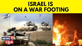 Israel Gaza 2023 News: Israel Prepares For Possible Land Invasion Of Gaza After Hamas Attacks | N18V