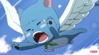 Happy Stops Natsu from Suicide