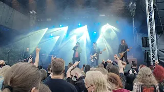 Swallow The Sun - Stone Wings (live 6.8.2021 Saarihelvetti)