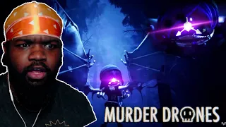 Somethings WRONG with Uzi! MURDER DRONES - Episode 4: Cabin Fever REACTION