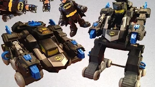 Transforming BatBot Remote Control (RC) Robot Toy- Imaginext Batman and DC Super Friends 2014