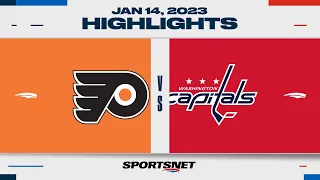 NHL Highlights | Flyers vs. Capitals - January 14, 2023