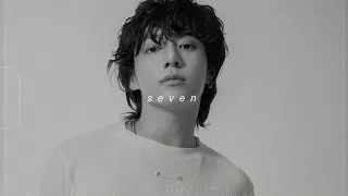 jung kook ft. latto - seven (sped up + reverb)