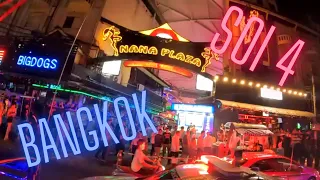 LadyBoy central. Soi 4, Bangkok... Late Saturday night.