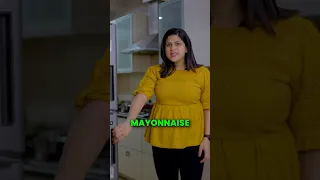 Harsh reality of mayonnaise😳😳 #food #diet #fitness