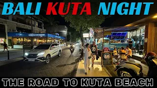 Bali Kuta Night Street Walk Tour Jalan Pantai kuta 2024