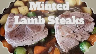 How To Make Minted Lamb Steaks At Home  [ How To Cook At Home] [ Easy Food Recipes ]