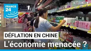 Déflation en Chine : l'économie menacée ? • FRANCE 24