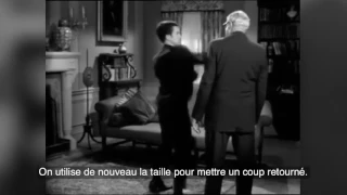 Bruce Lee fait une démonstration de kung fu en pleine interview (Sous titres FR)