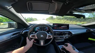 2022 BMW M 520D G31 Facelift/LCI 190 PS TOPSPEED POV TEST DRIVE (60 FPS) Part 1 Country Roads #25