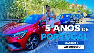 O BRASILEIRO que DORMIA NA RUA em Portugal 4 Anos Depois