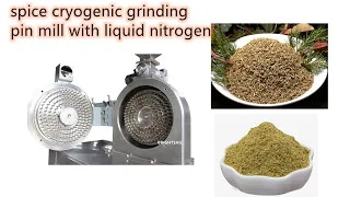 spice pin mill  spice cryogenic grinding machine  info@brightsail-asia.com