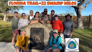 Florida Trail 2023 | Big Cypress Day 1 | 22 Mile Swamp Tromp | Get Back Up