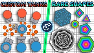 ARRAS.IO CUSTOM TANKS & RARE SHAPES COMPILATION