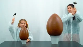 NON ROMPERE LE UOVA DI PASQUA SBAGLIATI CHALLENGE ( Surprise Eggs )