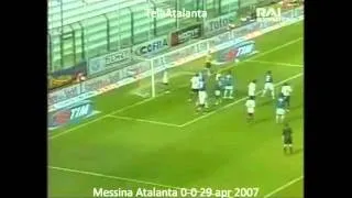 2006 07 34 Messina Atalanta 0 0 29 apr 2007