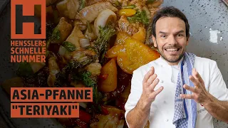 Schnelles Asia-Pfanne „Teriyaki“ Rezept von Steffen Henssler