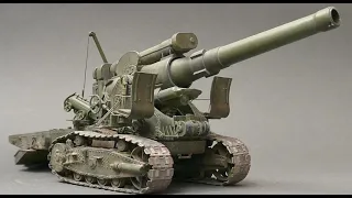 Советская 203-мм гаубица большой мощности Б-4