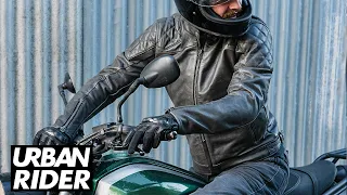 Rev'It Cordite Retro leather Motorcycle Jacket