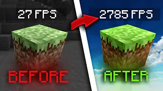 How To Get MORE FPS in Minecraft BEST FPS Boost Guide 2021