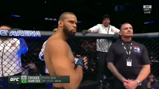 JAN BLACHOWICZ vs THIAGO SANTOS  нокаут