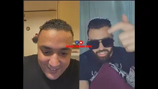 بدر هاري و هشام الملولي لايف الموت ديل الضحك 😂😂🤣🤣🤣