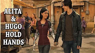 Alita and Hugo hold hands | Alita: Battle Angel (2019) Original Movie Clip 4K UHD