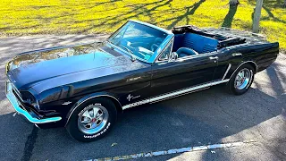 Test Drive 1965 Ford Mustang Convertible SOLD $29,900 Maple Motors #2074