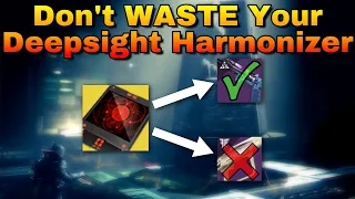 Understanding the *New* Deepsight Harmonizer and Other Crafting Updates | Destiny 2 Crafting Guide