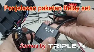 cara pasang relay set lampu tambahan tinggal tancap PNP 3mode 2mode