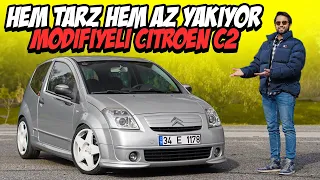 Modifiyeli Citroen C2 1.4 HDi / VTS Görünüm / Kronik Sorunlar / Yakıt / Gazlama + Dizel Kesici Egzoz