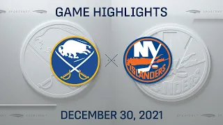 NHL Highlights | Sabres vs. Islanders - Dec 30, 2021