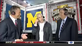 Eminem's ESPN interview is really awkward