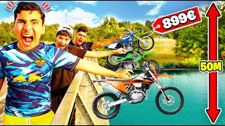 LE DERNIER QUI LÂCHE SA MOTOCROSS GAGNE 500€ DIRECT EN CASH ! 😈