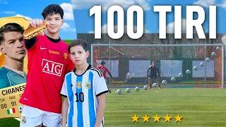 🎯⚽️100 TIRI CHALLENGE: PATRIZIO CHIANESE (ti fidi di me?) | Quanti Goal Segnerà su 100 tiri?