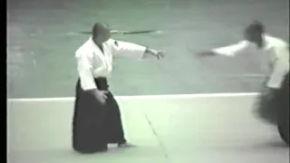 Hiroshi Isoyama at 1987 All-Japan Aikido Demonstration