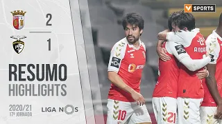 Highlights | Resumo: SC Braga 2-1 Portimonense (Liga 20/21 #17)