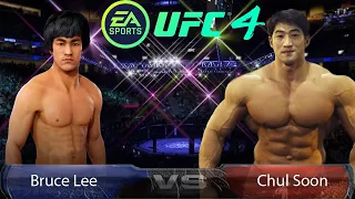 UFC4 Bruce Lee vs Chul Soon EA Sports UFC 4 - Epic Fight