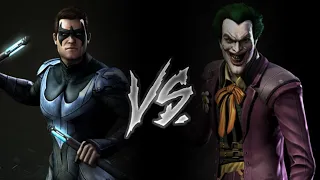 Injustice Gods Among Us - Nightwing Vs. The Joker (VERY HARD)