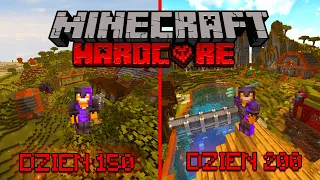 Przeżyłem 200 DNI na świecie Minecraft HARDCORE!