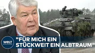 PANZERLIEFERUNGEN: "Ein Albtraum"? Das kritisiert Ex-General Kather an den neuen Waffenlieferungen
